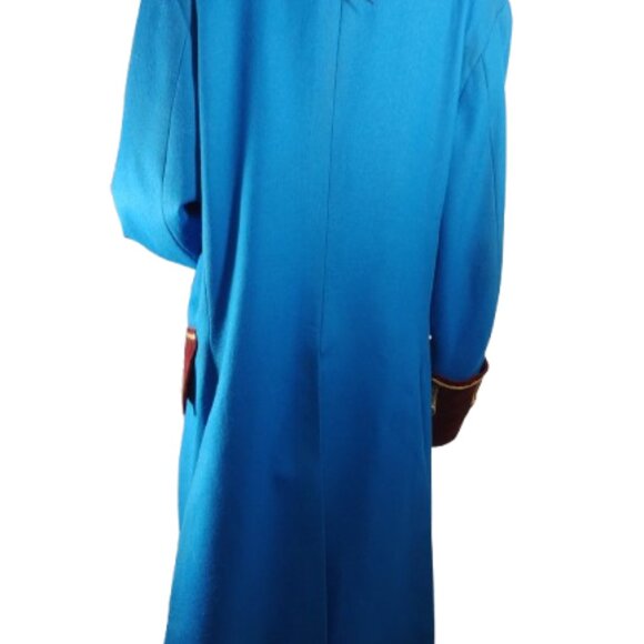 MEN'S HISTORICAL PIRATE/PRIVATIER GARB - LARGE JACKET, FULLY LINED WOOL COATT - Picture 4 of 13